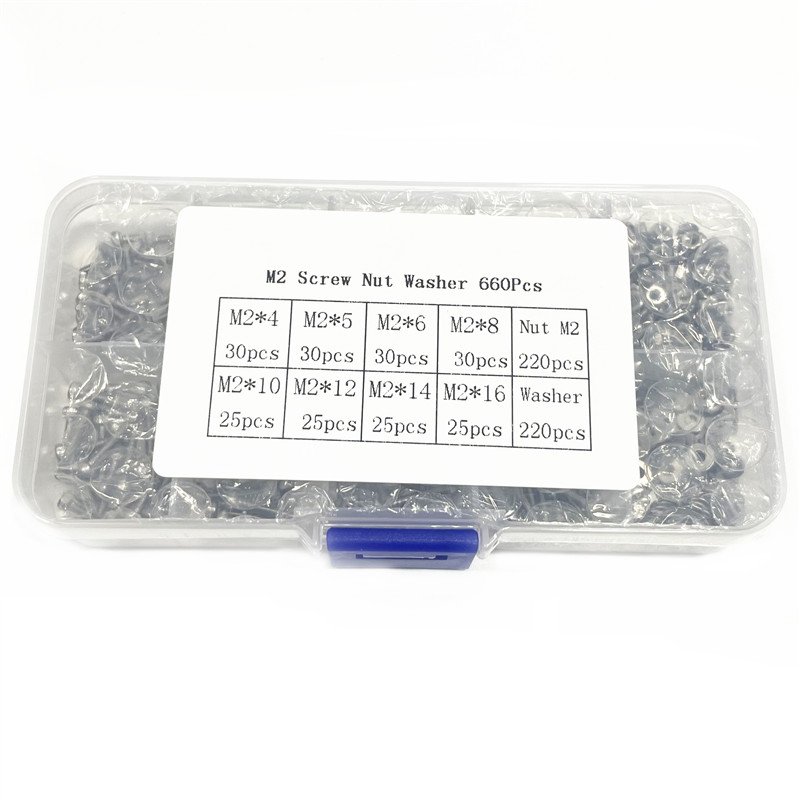 1 scatola/660 pezzi M2 * 4 5 6 - Nuts Mix recensione e prezzo