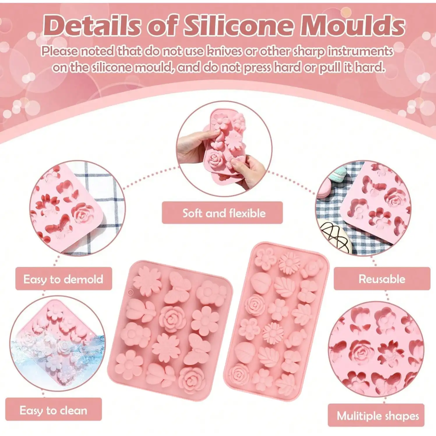 1-2 stampi in silicone a tema  - Gummy Candy recensione e prezzo