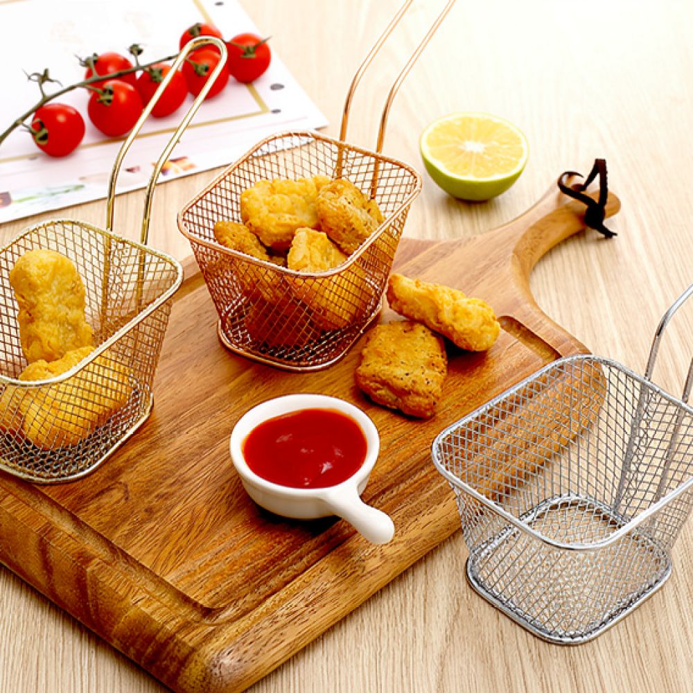 Cestino decorativo quadrato in - Food Snacks Catering recensione e prezzo